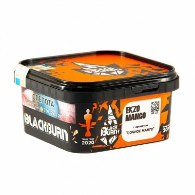Tobacco Burn Black Ekzo Mango (juicy mango) 200 g