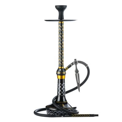 Hookah 7 Star 066 b black golden