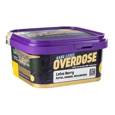 Tobacco Burn Overdose Lotus Berry (Lotus Cherry Strawberries) 200 g