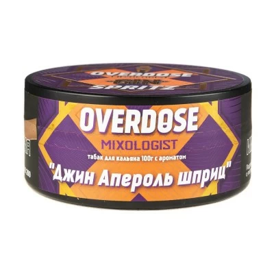 Tobacco Burn Overdose Gin Spritz (Gene Aperol syringe) 100 g