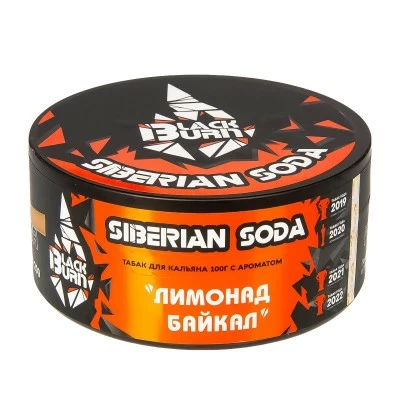 Tobacco Burn Black Siberian Soda (Lemonad Baikal) 25 g