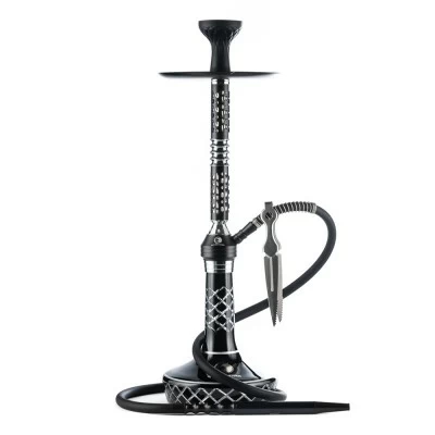 Hookah 7 Star 068 b black red