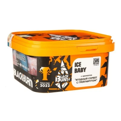 Tobacco Burn Black Ice Baby (grapefruit, raspberries) 200 g
