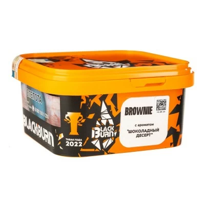 Tobacco Burn Black Brownie (delicate chocolate dessert) 200 g