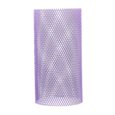 The protective grid is lilac