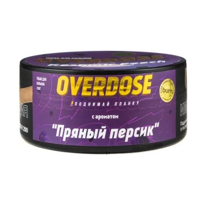 Tobacco Burn Overdose Kashmir Peach (spicy peach) 100 g