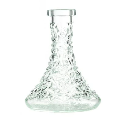 The crystal is transparent