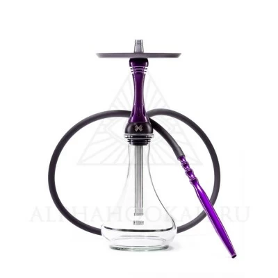 Mine Alpha Hookah Model X Purple