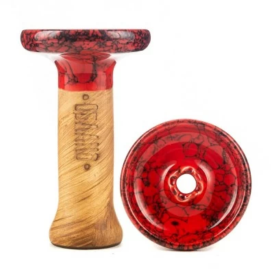 Black cloud PhunNel S Glaze Top 73 Red Black Black Marble