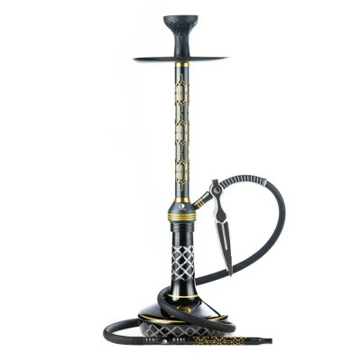 Hookah 7 Star 072 b black golden