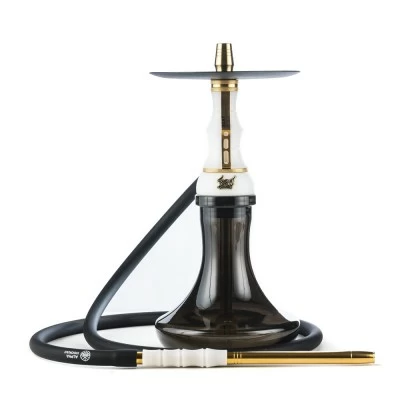 Hood Ruan Alpha Hookah Beat White Gold.