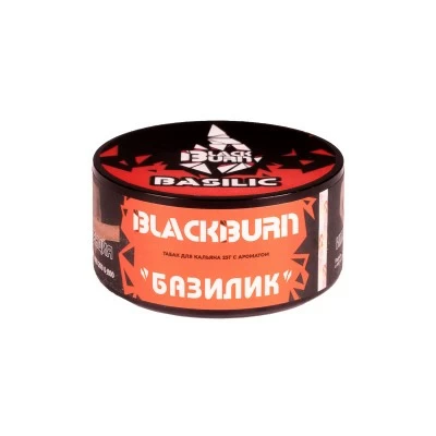 Tobacco Burn Black Basilic (basil) 25 g
