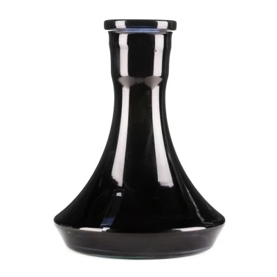 Craft mini flask with a transparent strip