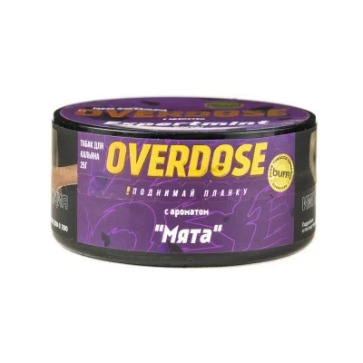 Tobacco Burn Overdose Expertmint (Mint) 25 g