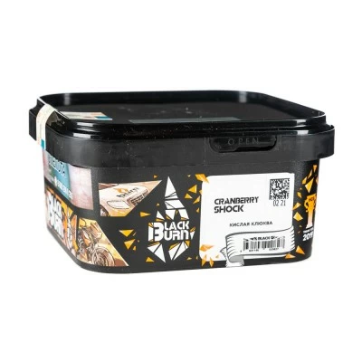 Tobacco Burn Black Cranberry Shock (sour cranberry) 200 g