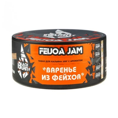 Tobacco Burn Black Feijoa Jam (Feihoa jam) 100 g