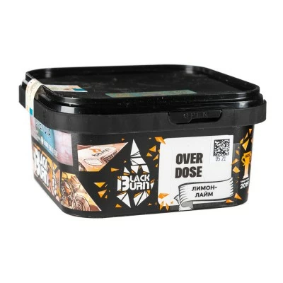 Tobacco Burn Black overdose (lemon lime) 200 g