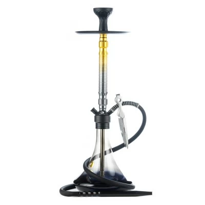 Hookah 7 Star 055 b silver yellow