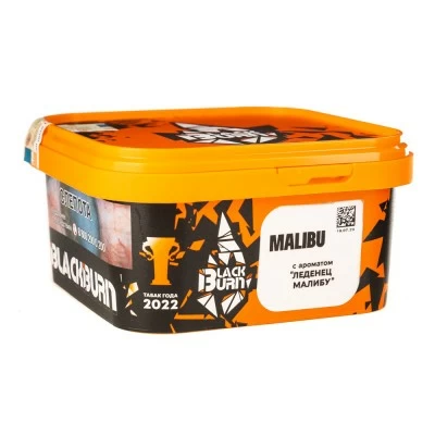 Tobacco Burn Black Malibu (Lollipop Malibu) 200 g