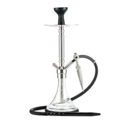 Hookah 7 Star AM 555 Light silver (phosphorus sausage) (mini)