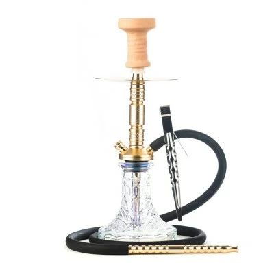 Hookah 7 Star Small 133 gold