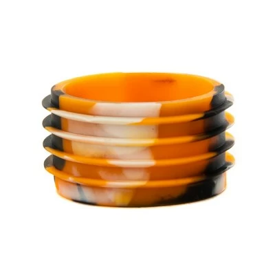 Make Hookah des Glossy Black White Orange Black Black Black Black Black