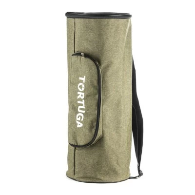 Cailed bag with a rug Tortuga Green