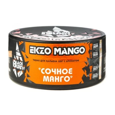 Tobacco Burn Black Ekzo Mango (juicy mango) 100 g